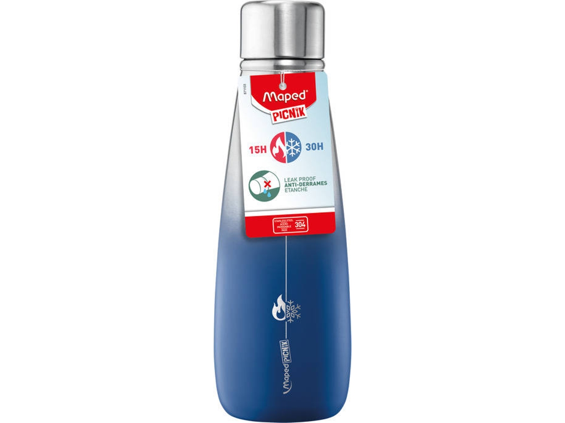 Botella MAPED PICKNIC Concept Aluminio Adulto Azul (500 Ml)