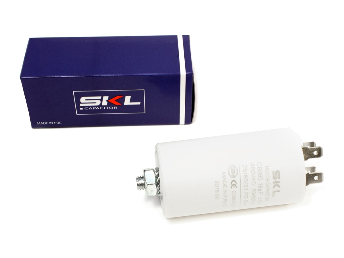 Condensador 18µf Electrodomésticos Cap525un