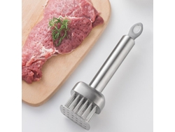 Herramienta De Ablandamiento De Carne Linjou Con 24 Agujas De Acero Inoxidable Para Bistec Cerdo Pollo Res