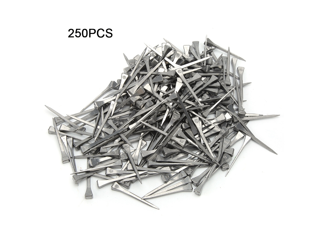 250 Clavos Para Herraduras, Acero E4 De Bajo Carbono, Herramienta Para Equipos Ecuestres.