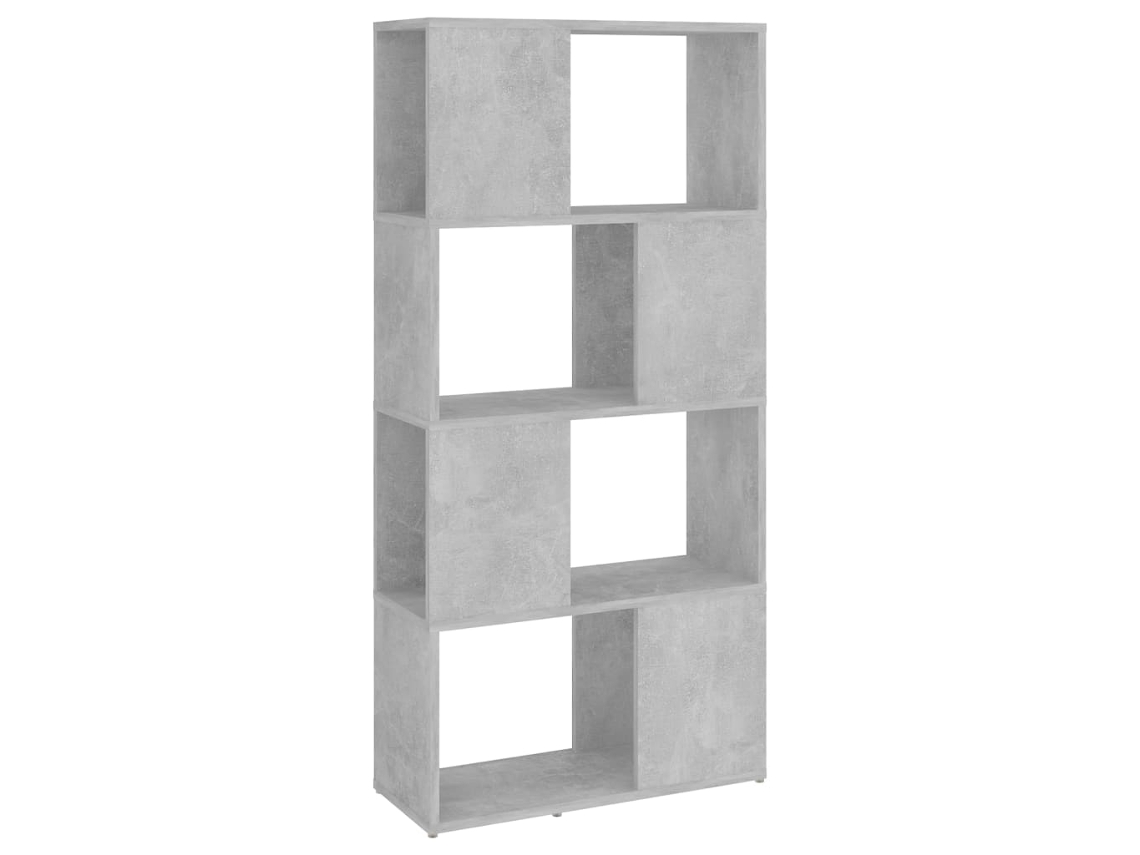 Estantería/separador 60x24x124,5 cm Gris Cemento MAISON EXCLUSIVE