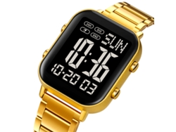 Reloj Digital Skmei Hombre Mujer Impermeable 30m Luz Fondo Cronómetro Temporizador