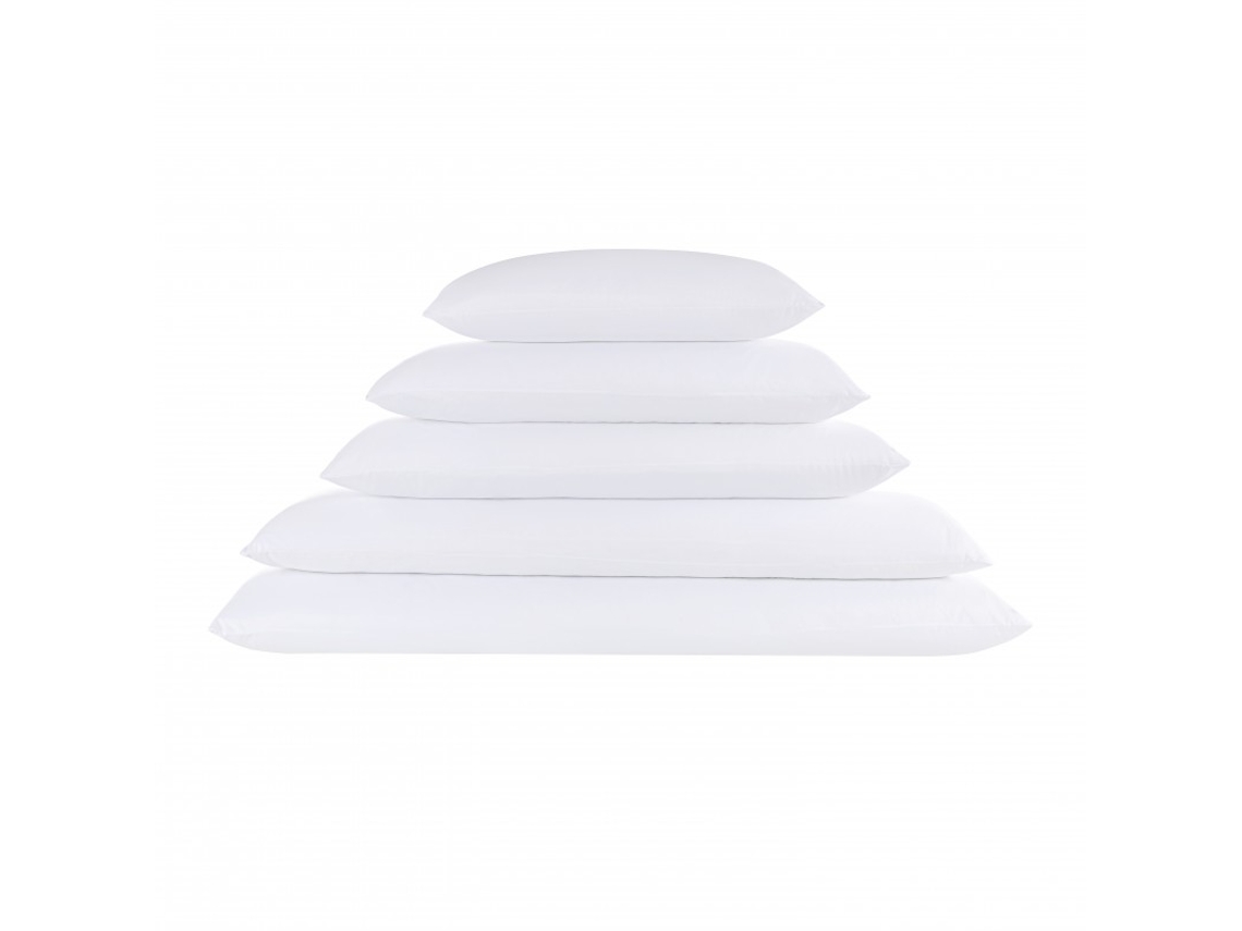 Pack 2 Almohadas de Fibra Tacto Pluma 67x36 cm Extra Suave Firmeza Media-Alta TODOCAMA