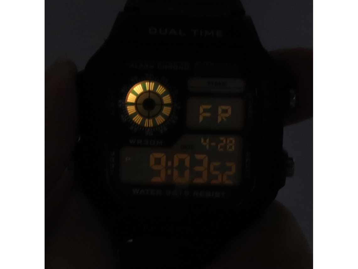 Reloj Electrónico Deportivo Digital Impermeable Para Hombre