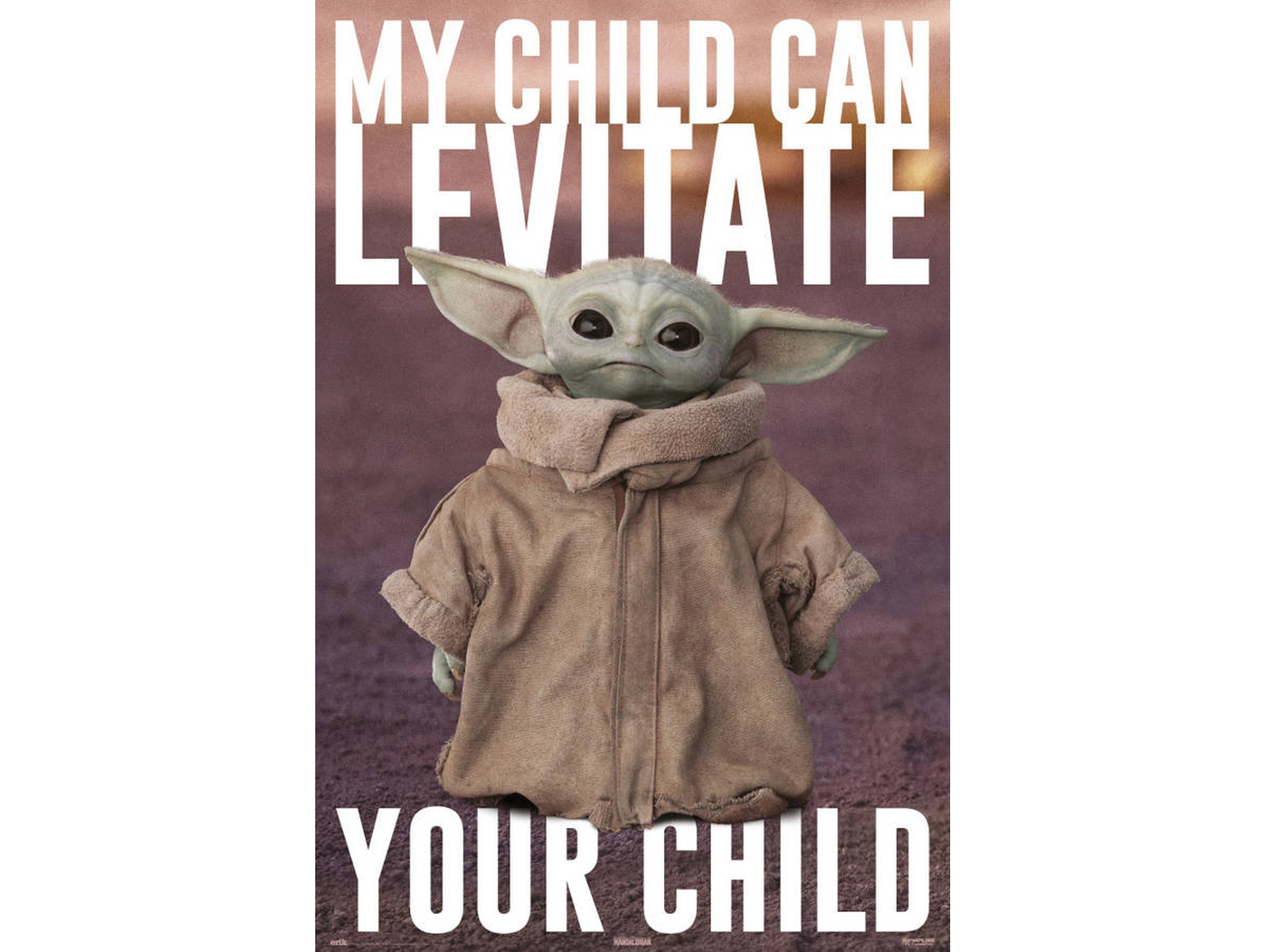 Poster STAR WARS Baby Eoda