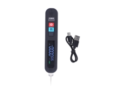 Lápiz Comprobador De Voltaje De Ca Digital Recargable Con Pantalla Lcd Hd: Alta Precisión Para Localizar Roturas De Línea.