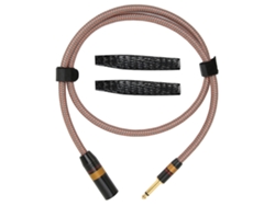 Cable De 6,35 Mm A Xlr Macho, Baja Pérdida, Chapado En Oro Plateado, 1 M/3,3 Pies, Para Mezclador, Amplificador Y Altavoz.