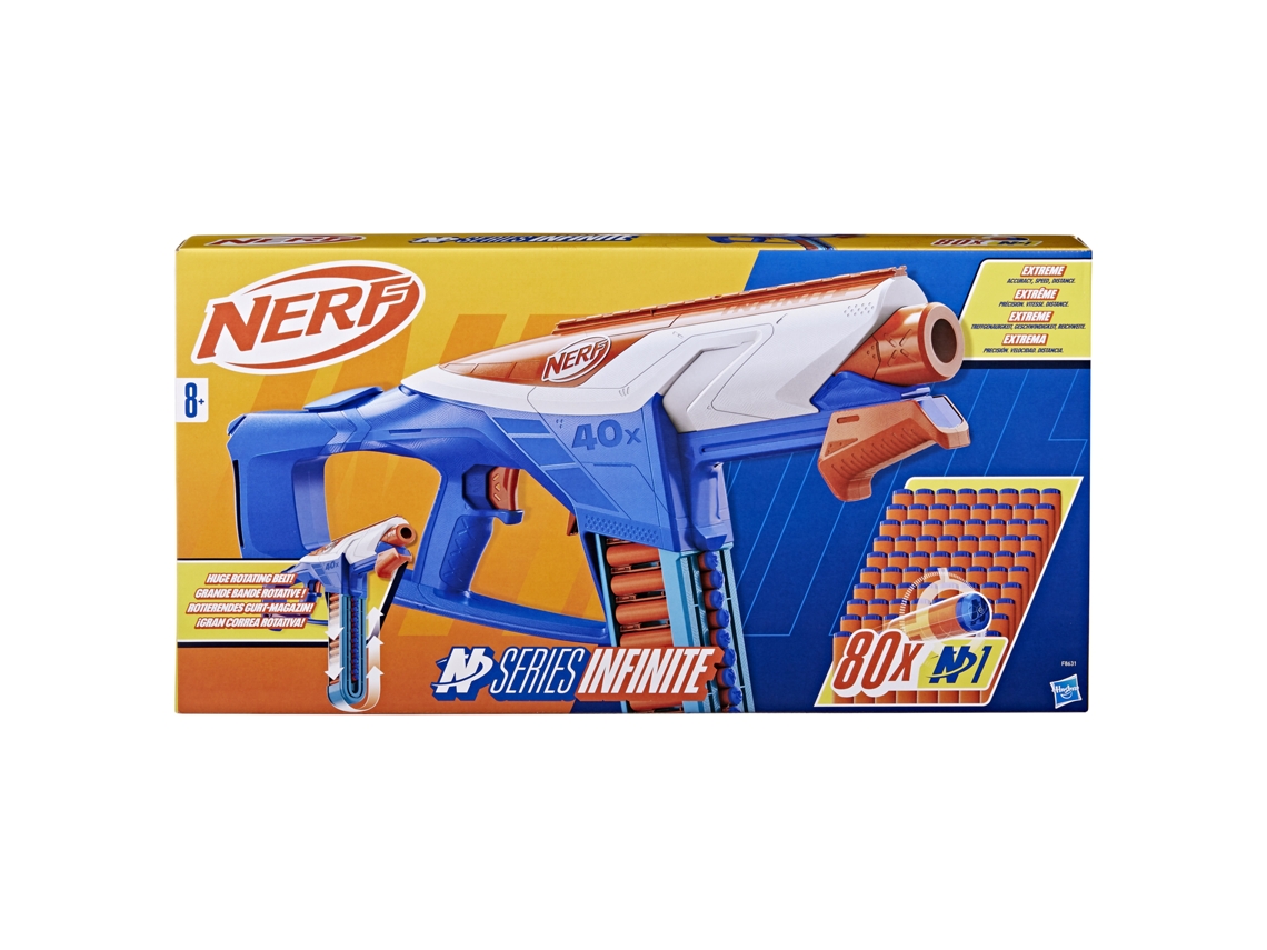 NERF N Series, Infinite - Lanza dardos - 8 Años