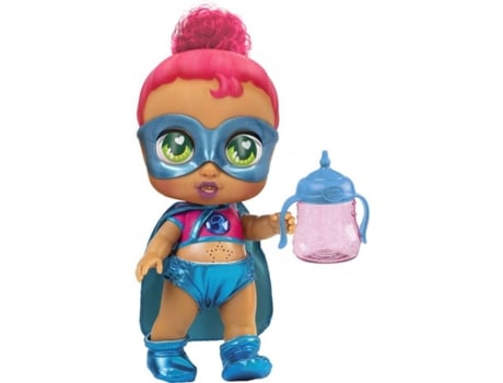 Boneca SUPER CUTE LITTLE BABIES Super-Heroína (+3 Años - Azul)