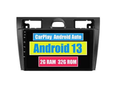 Autoradio Multimedia ROVERONE para Ford Fiesta Mk VI 5 Mk5 2002 - 2008 CarPlay Android Coche Radio Bluetooth Navegación