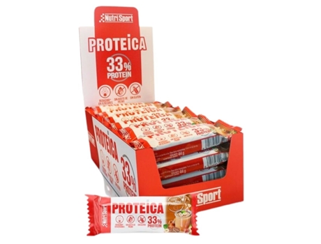 Barrita Proteica Praline Sin Gluten 24Uds NUTRI-SPORT