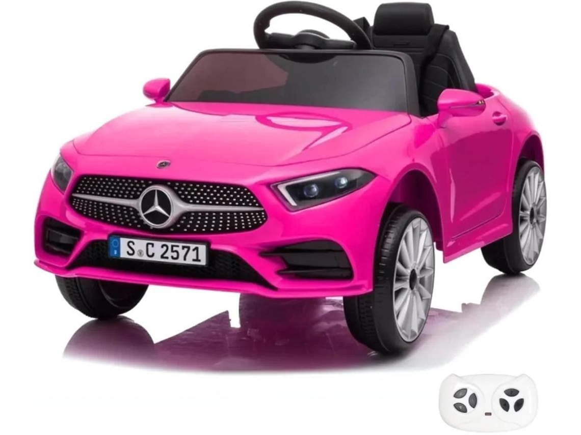 Vehículo Eléctrico Infantil - Mercedes Cls350 12v - 1 A 5 Años - Rosa
