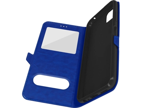 Carcasa Samsung Galaxy A22 5G AVIZAR Ventana de Visualización Azul
