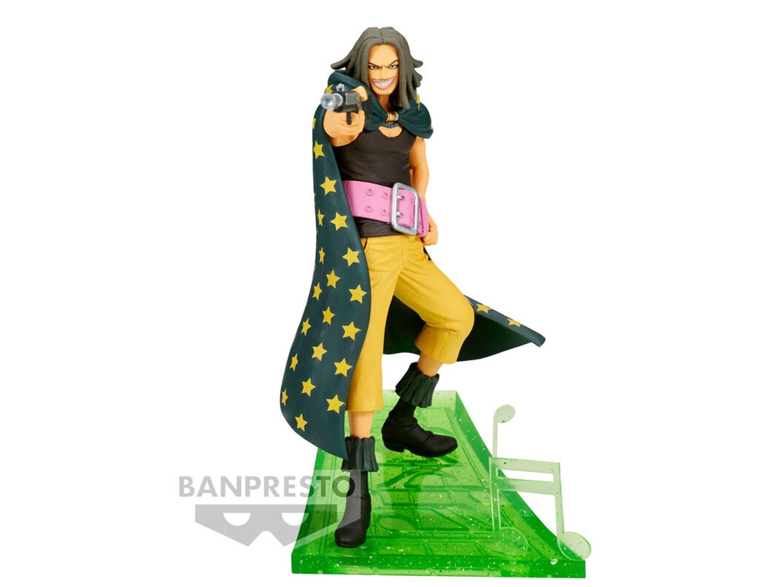 Figura de Yassopp Senkozekkei rojo de la película One Piece de 12 cm B.active