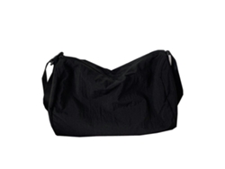 Bolso de hombro sencillo, bandolera multifuncional, mochila escolar de gran capacidad para mujer, color negro Lalamoli