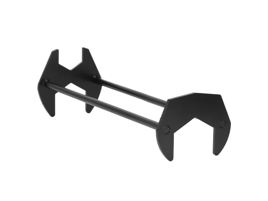 Llave de fregadero multifuncional de acero al carbono resistente para grifo y manguera, baño, tamaño grande