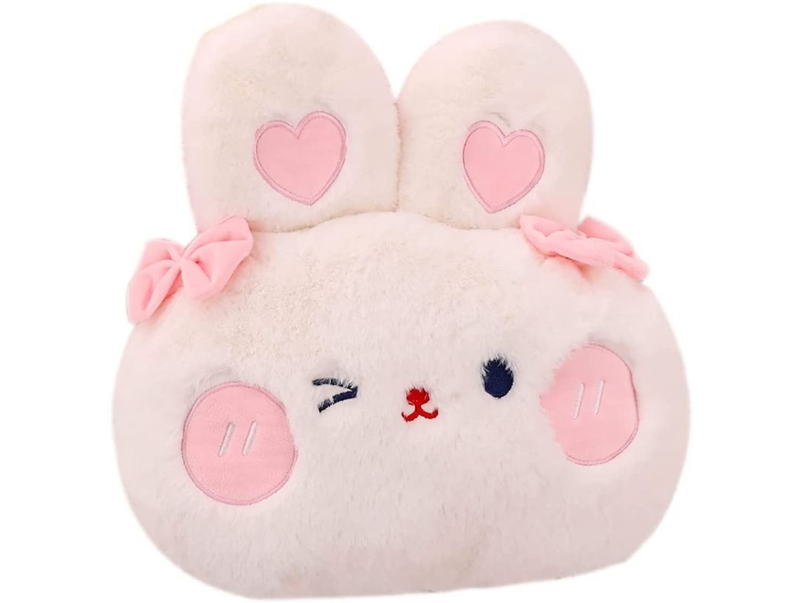 Botella De Agua Eléctrica Kawaii, Portátil Y Recargable, Con Forma De Lindo Conejito De Peluche Que Calienta Las Manos.