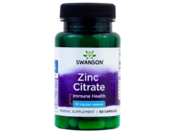 SWANSON Zinc Citrate 30 Mg 60 Capsulas