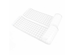 Puntos de velcro autoadhesivos blancos de 1,5 cm, 2 rollos con 504 pares, cinta adhesiva en la parte posterior para una fácil aplicación. Rosewell