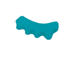 Separador De Dedos De Pie, Corrector Elástico Alto Para Hallux Valgus Y Dedos En Martillo, Cuidado De Los Pies Azul