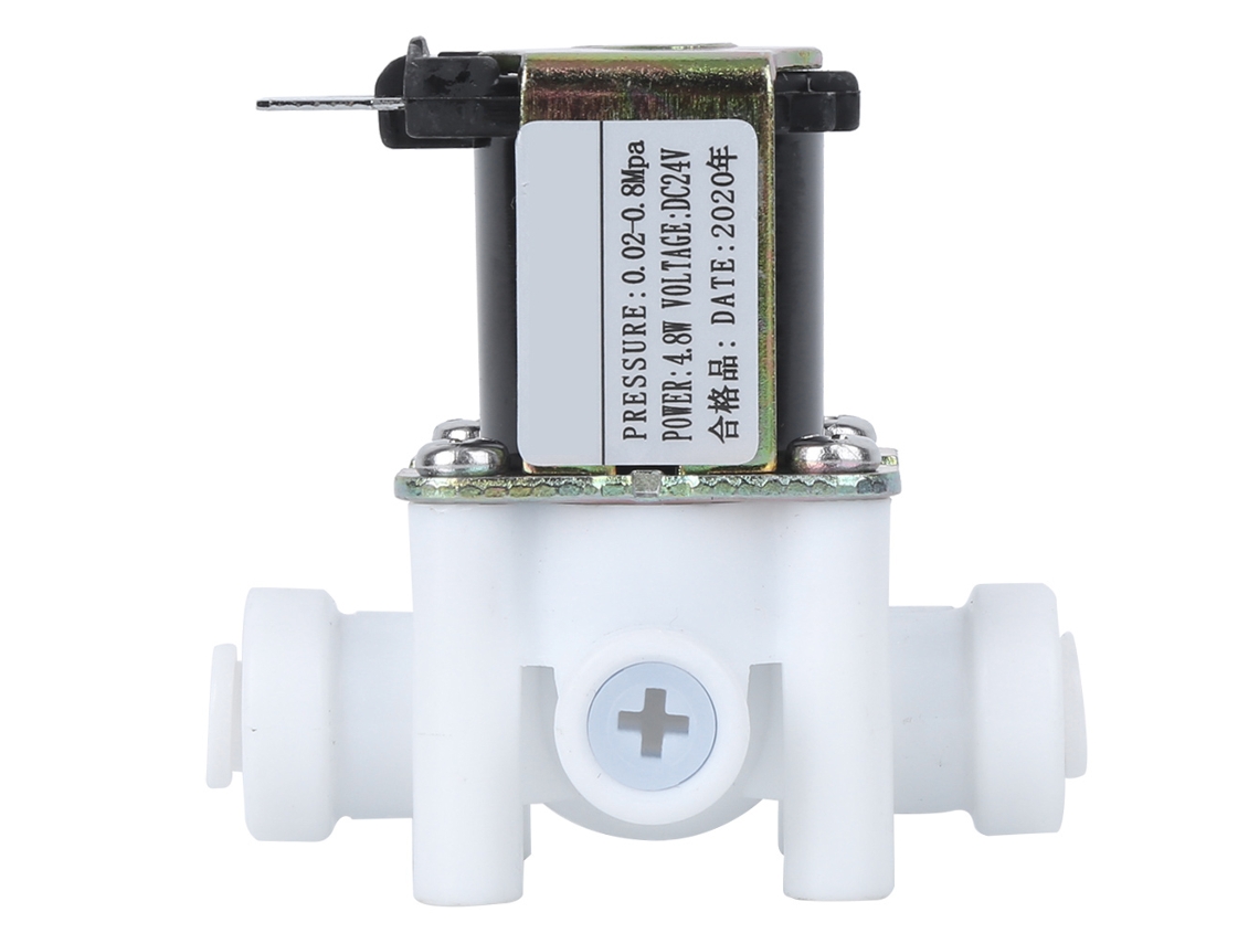 2026velora-válvula Solenoide Eléctrica Dc24v 1/4"(6.5mm) Proporción Agua Residual Ajustable 300 Para Ro
