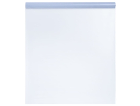 Lámina de ventana esmerilada PVC gris transparente VIDAXL (500 x 45 x 0.011 cm)