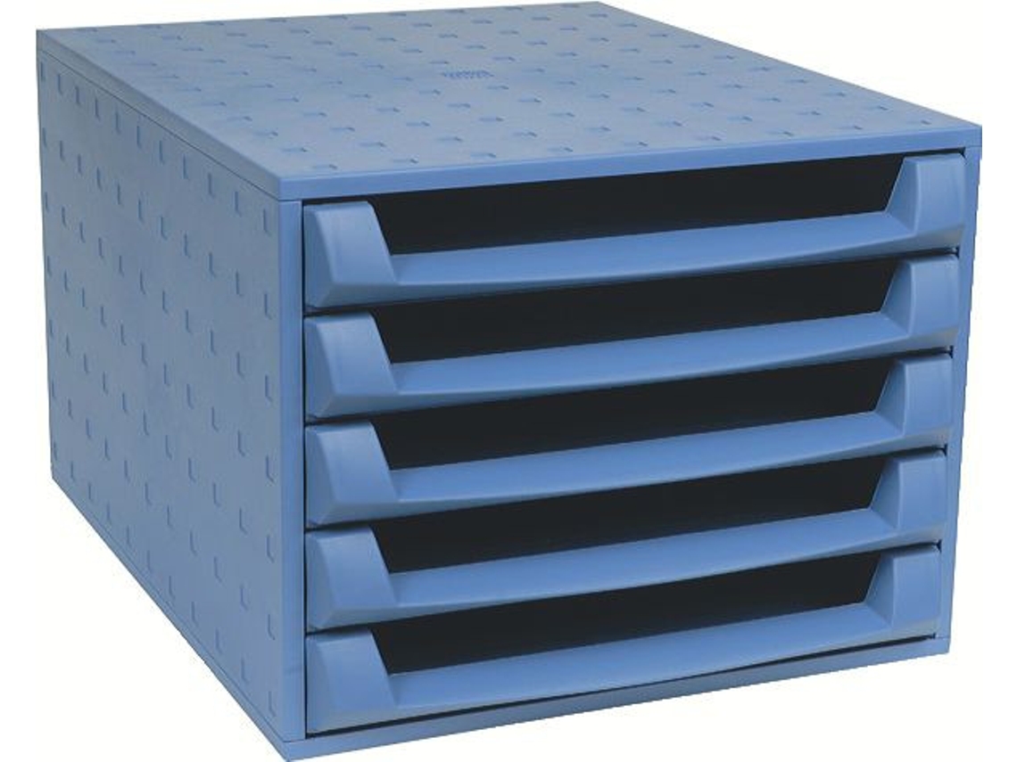 EXACOMPTA 221101D Bandeja de Escritorio/Organizador Polipropileno Pp Azul