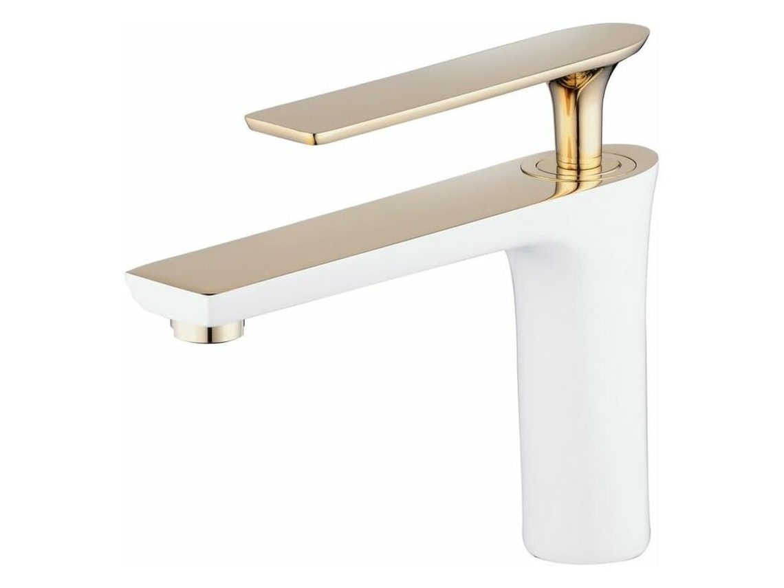 JILLIOPER Grifo del fregadero del recipiente con diseño elegante, construcción de latón sólido para durabilidad y rendimiento confiable