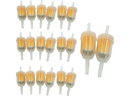 Pack de 20 Filtros de Combustible para Vehiculo Moto Scooter