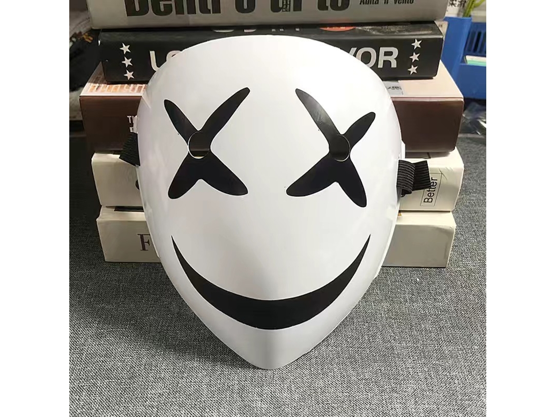 Máscara de Halloween, accesorio de cosplay para matar a un monstruo del terror, escape de la habitación secreta