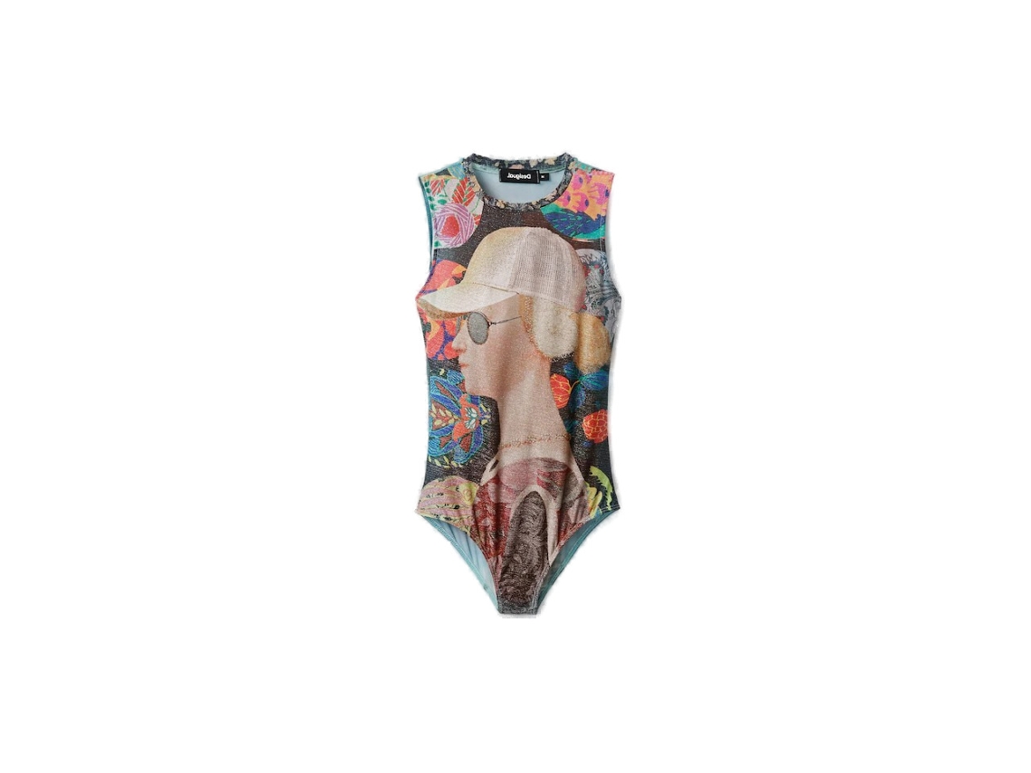 Traje de Baño DESIGUAL Mujer (Multicolor - M)