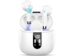 Auriculares Sem Fios Novos Yizhood Bluetooth Blanco