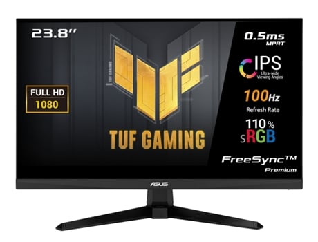Monitor ASUS TUF Gaming VG246H1A (23.8'' - 100 Hz - 0.5 ms - FreeSync)