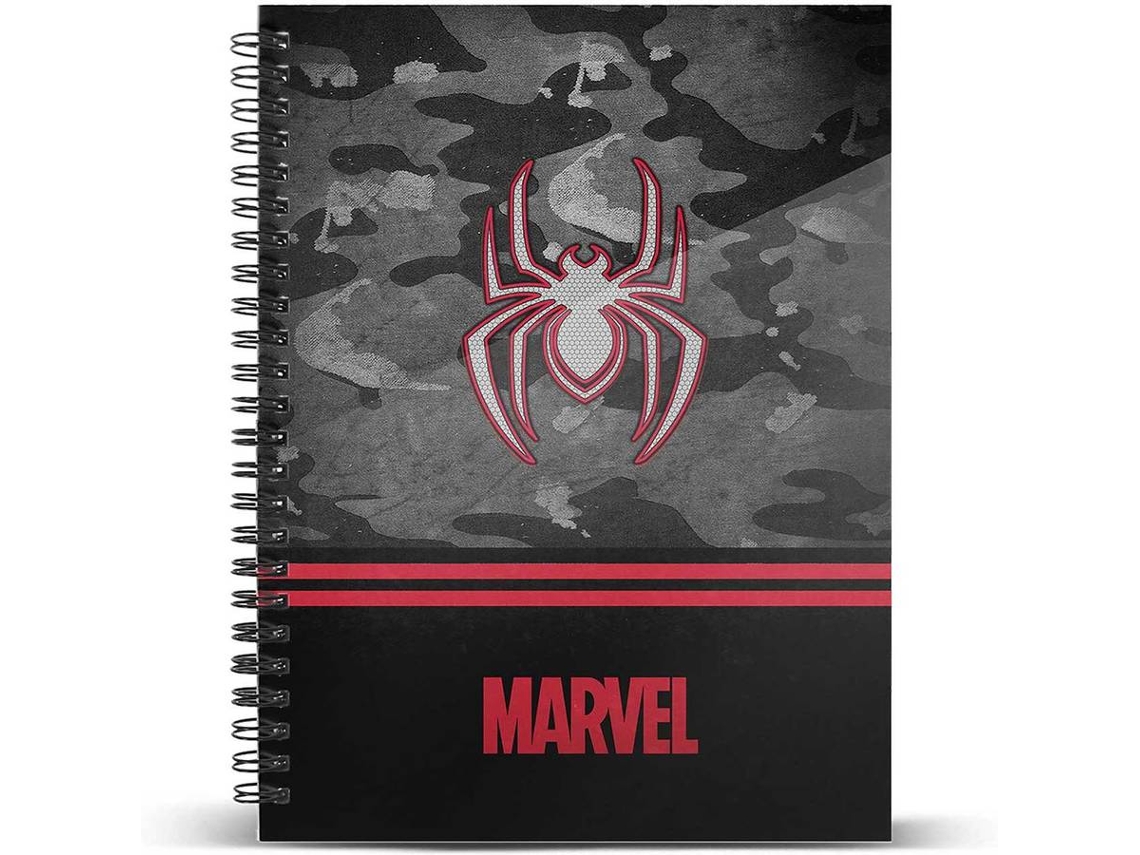 Cuaderno HOMEM-ARANHA Dark (A5 - Pautado)
