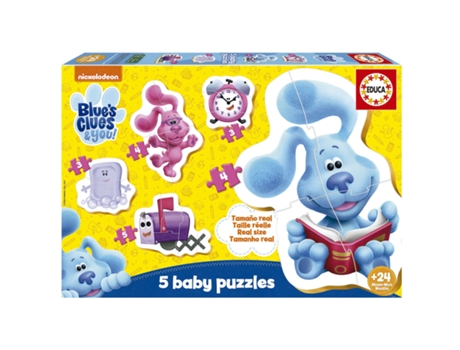 Puzzle EDUCA Pistas De Blue 19397 (Edad Mínima: 2 años - 38445 Piezas)