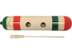 Güiro CLUB SALSA Verde y Rojo (33 cm)