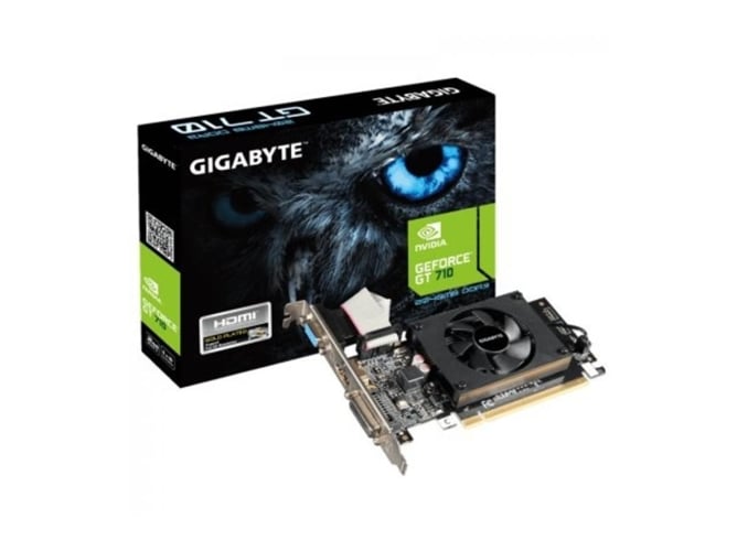 Tarjeta Gráfica GIGABYTE GeForce GT 710 2GB DDR3