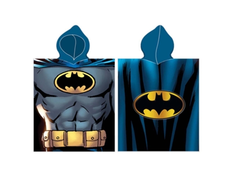 Ponchos SAFTA Poncho De Microfibra Batman ´´hero´´ Azul