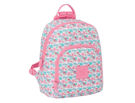 Mochila MOOS Flores Multicolor 25 x 30 x 13 cm