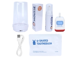Cepillo De Dientes Eléctrico Ultrasónico Con Carga Usb Y Vaso, Resistente Al Agua Ipx7 Para Niños.