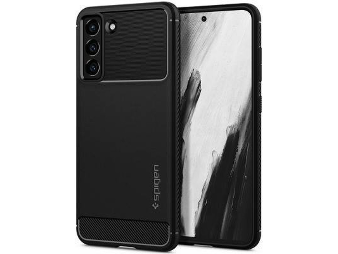 Carcasa Samsung Galaxy S21 fe SPIGEN Antichoque Negro