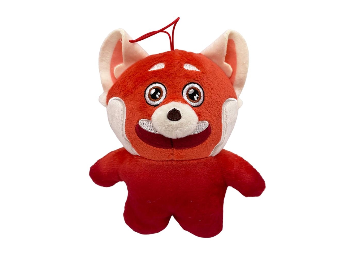 Peluche De Panda Rojo Estilo Anime De 15 Cm, Muñeco De Peluche Coleccionable, Regalo Decorativo