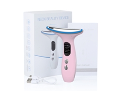 Aparato de Belleza ECELEN HY38 Masajeador Facial de Microcorriente LED Photon Terapia Luz Roja Cuidado de la Piel Antiarrugas