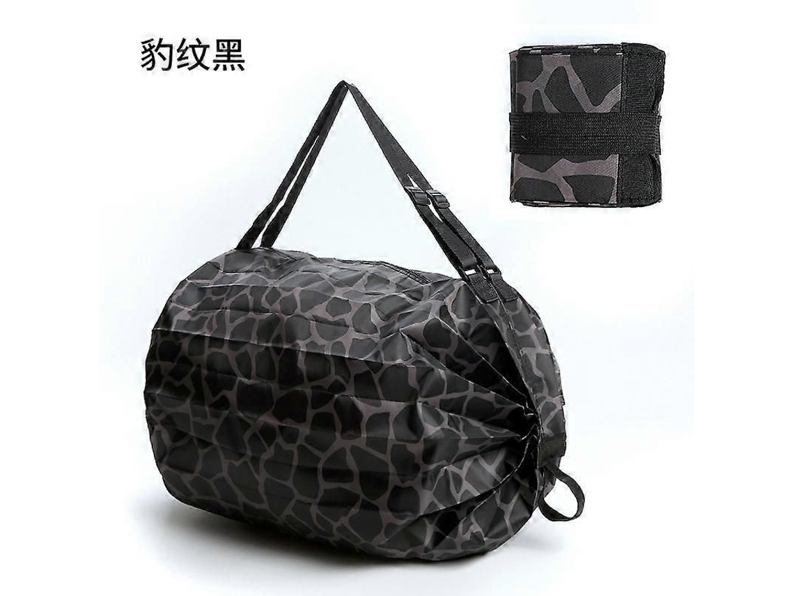 Bolsa de compras plegable e impermeable, bolsas de almacenamiento, para viajes al aire libre, gran capacidad, con funda, para la ciudad, portátil, para la playa, GOKOCO