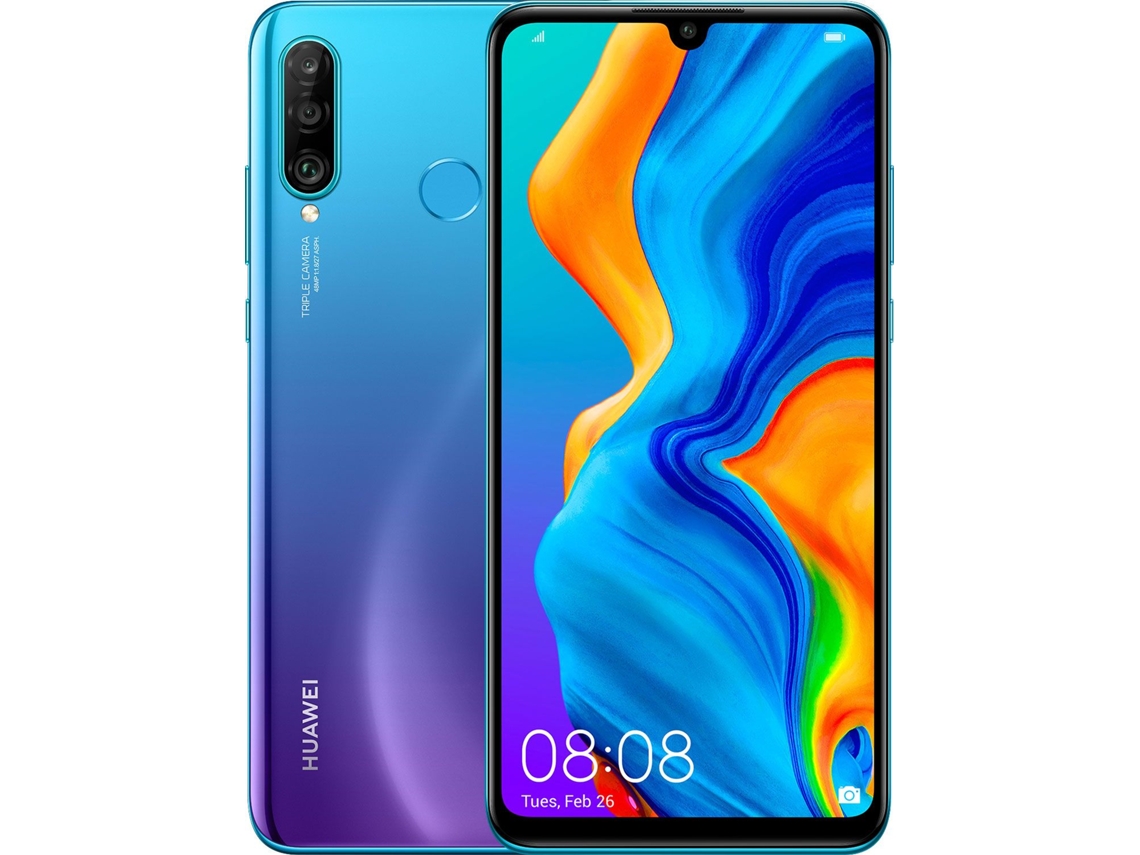 Smartphone HUAWEI P30 lite (Reacondicionado Marcas Mínimas - 128 GB - Azul)