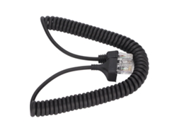 Cable De Micrófono De 8 Pines Para Kenwood Tk-868g, Tk-768g Y Tk-862g Con Diseño De Anillo Magnético Y Material Abs.