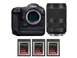 Canon Eos R3 + Rf 24-240mm F/4-6.3 Is Usm + 3 Sandisk 128gb Extreme Pro Cfexpress Type B + Ebook “20 Consejos Para Fotos Que Impactan”