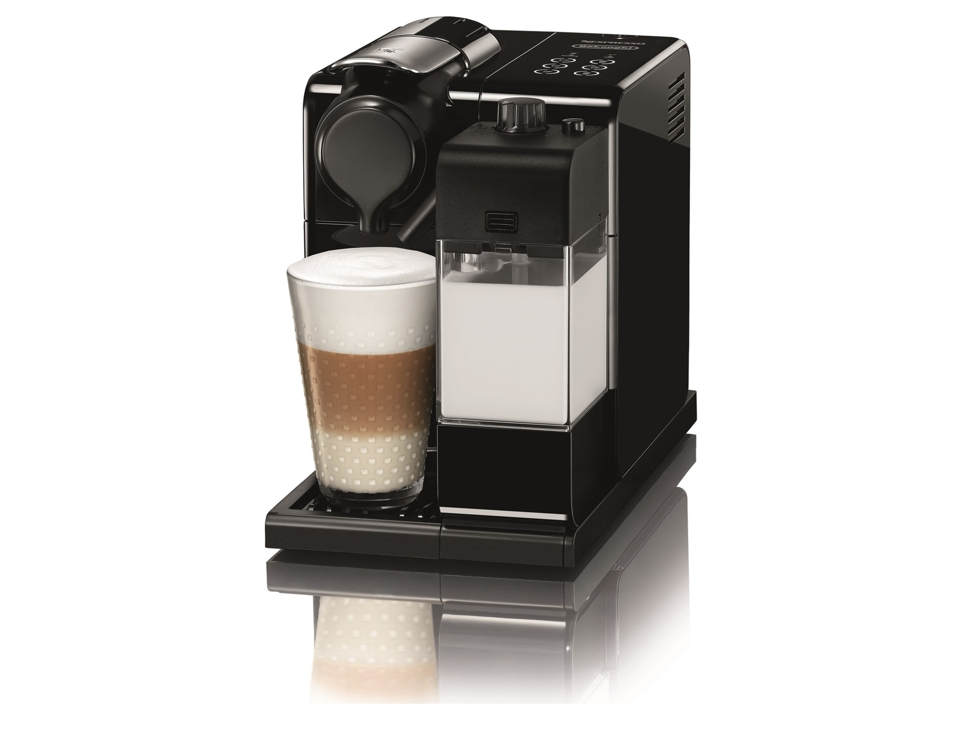 Cafetera de Cápsulas DELONGHI Nespresso Latissima Touch EN550B  Negro