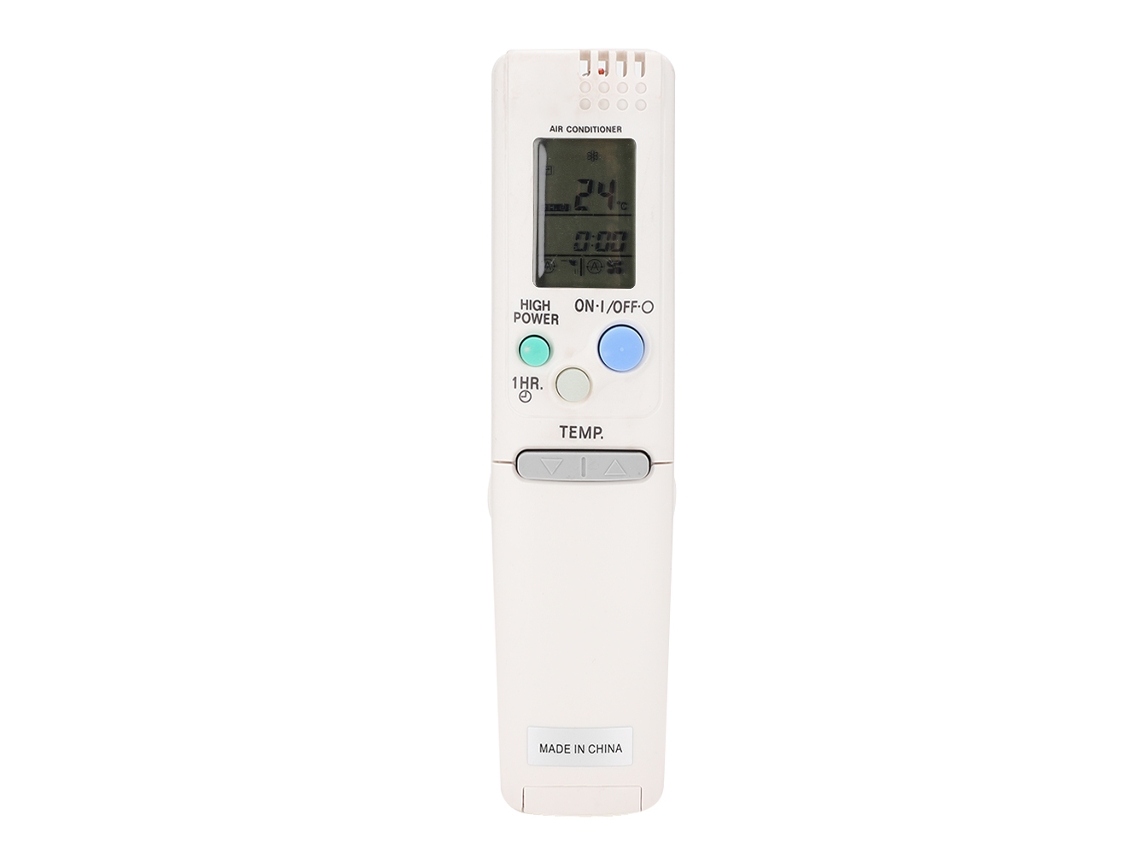 Mando A Distancia Duradero De Abs Blanco Para Aire Acondicionado Sanyo Rcs-4mvps4ex (batería No Incluida).
