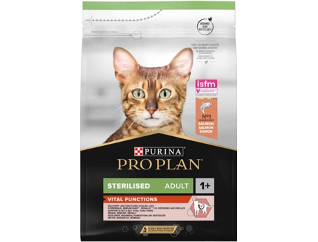 Pienso para Gatos PURINA Pro Plan Optisenses (3Kg - Seco - Castrados - Sabor: Salmón)